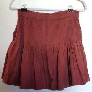 Anthropologie pleated Skirt size small